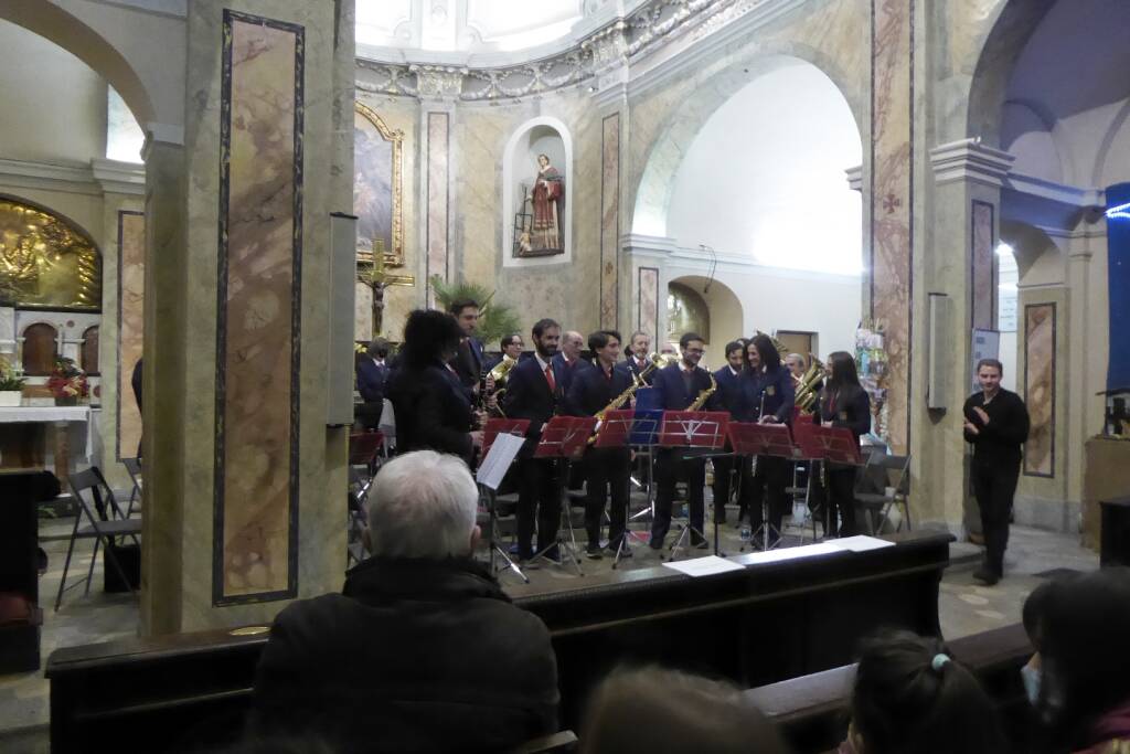 banda musicale peveragno concerto natale 2021 san lorenzo