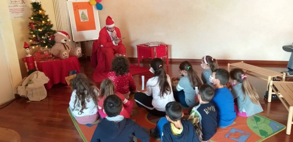 Babbo Natale in biblioteca a Moretta