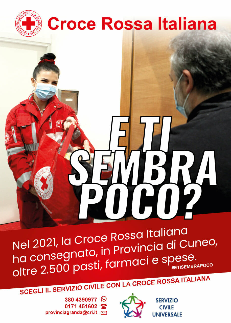 Il Servizio Civile nella Croce Rossa della provincia di Cuneo