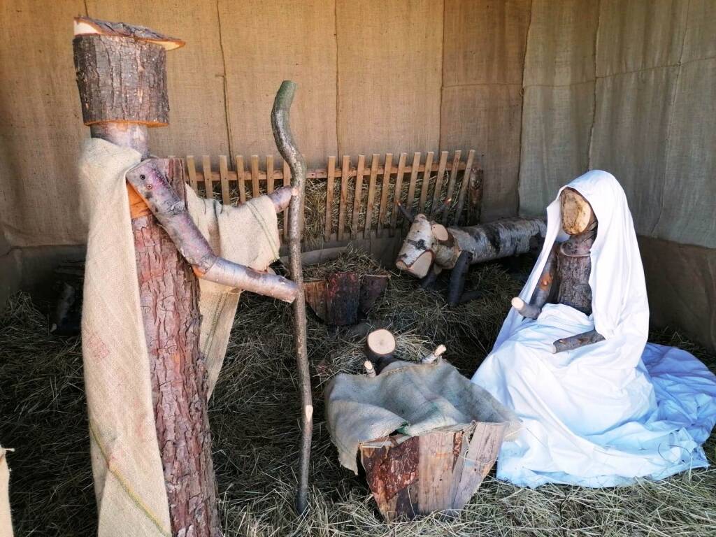 Il presepe gigante di Busca è aperto nelle vacanze di Natale