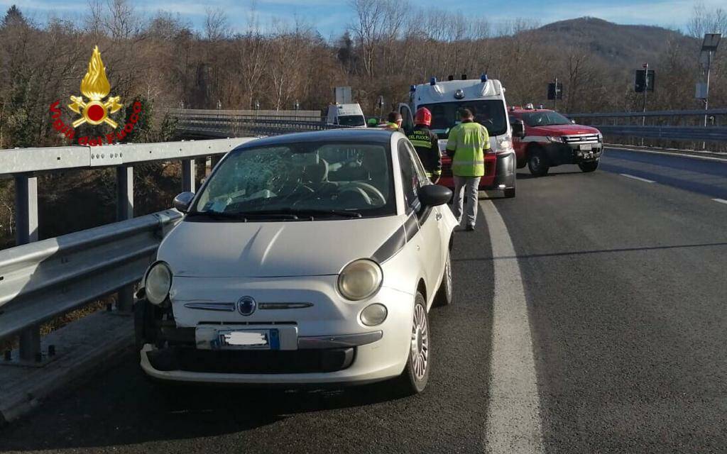 Incidente stradale sull’A6 Torino-Savona all’altezza di Priero
