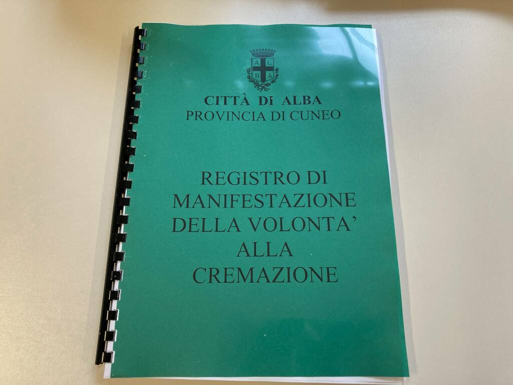 Alba, registro comunale per le volontà di cremazione