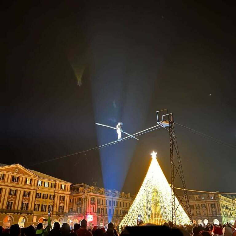 Inaugurazione illuminatale Cuneo 