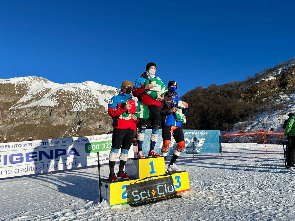 I cuneesi Sofia Mattio e Fabio Allasina dominano il primo slalom Fis-Njr del trofeo Figenpa