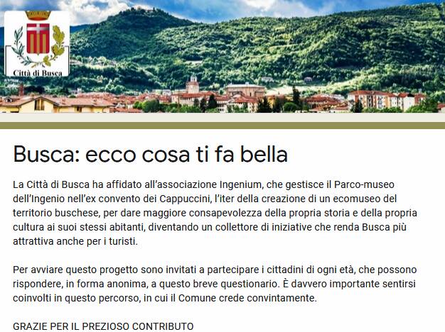 La sezione cuneese di Italia Nostra seleziona il progetto dell’ecomuseo buschese