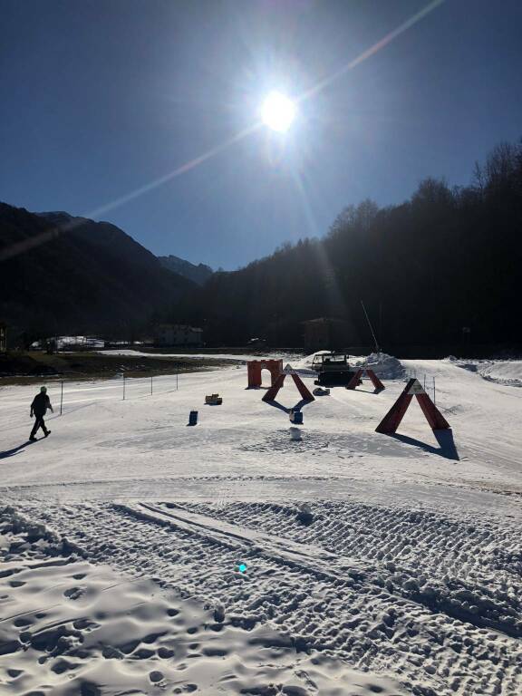 Lo sci riparte in Valle Pesio: domani apre la “Pista Biathlon”
