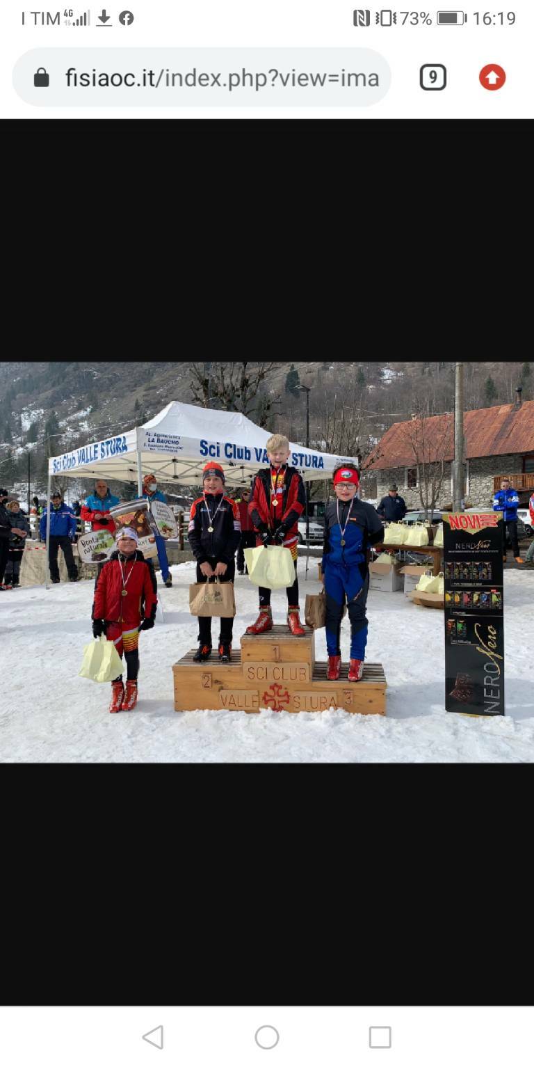 Biathlon, lo Sci Club Alpi Marittime vince il Memorial Ezio Fiandino