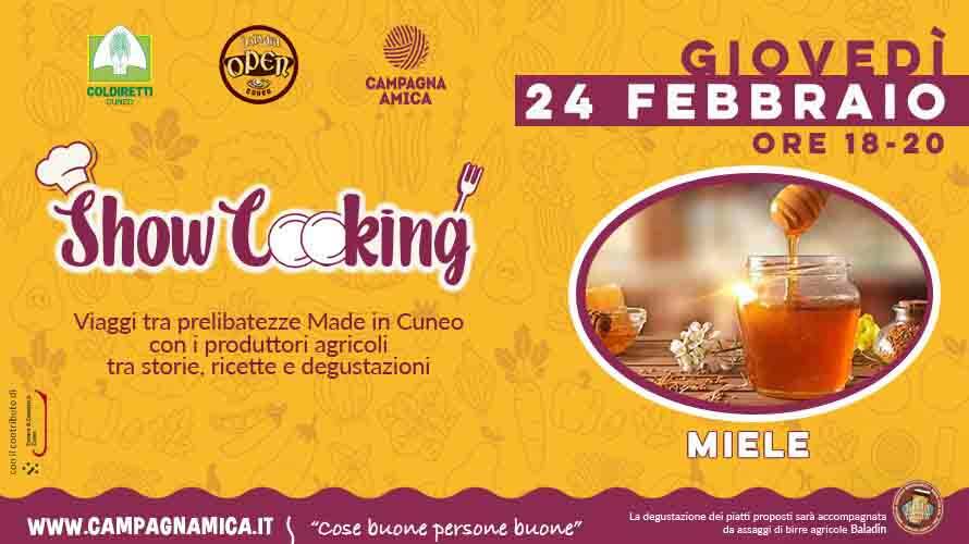 Domani all’Open Baladin di Cuneo uno show cooking con protagonista il miele