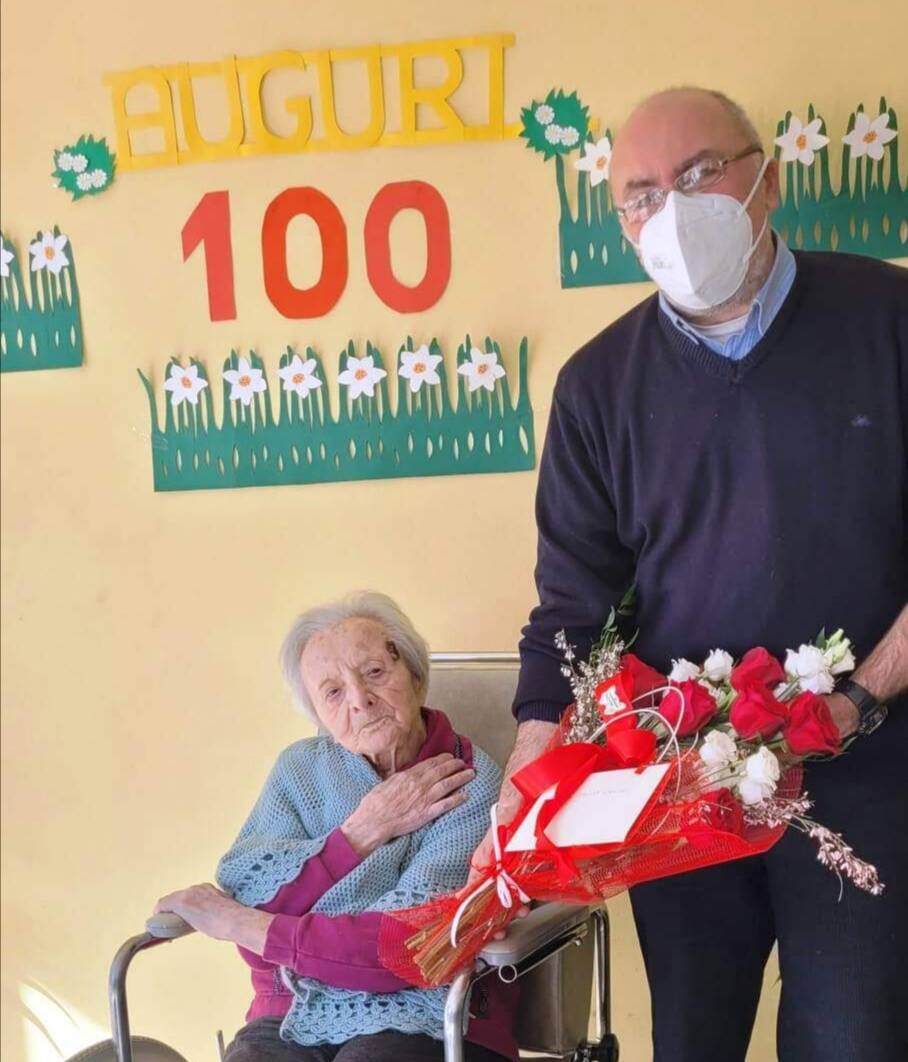 Garessio, la signora Carmelina Gazzano ha festeggiato 100 anni
