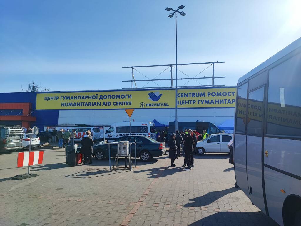 Centro di Przemyls profughi Ucraini