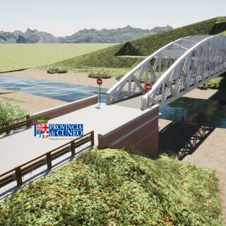 Progetto esecutivo per la sistemazione del ponte del Ciadel a Borgo San Dalmazzo