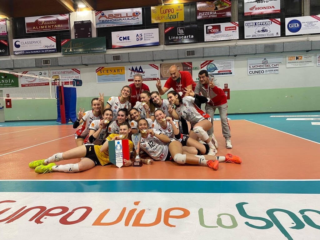 L’Under 18 di Cuneo Granda Volley è campione provinciale