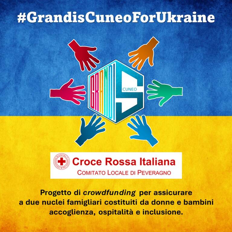 Il Grandis di Cuneo organizza una campagna di crowdfunding per ospitare due famiglie ucraine