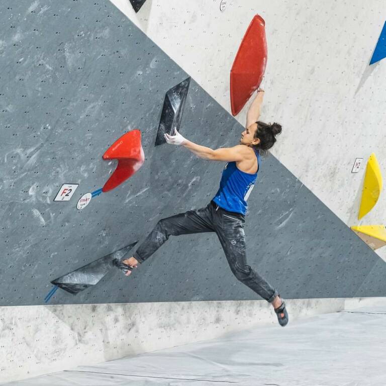 Chiusa Pesio, Irina Daziano è terza alla Coppa Italia di arrampicata sportiva