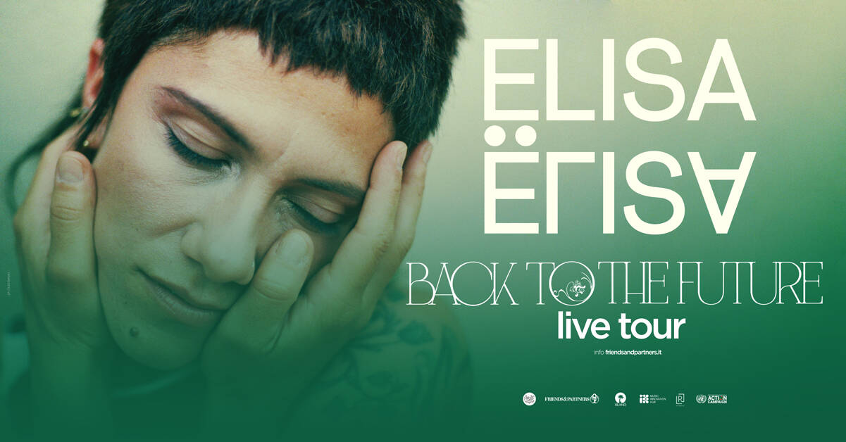 Locandina del "Back to the Future Live Tour" di Elisa