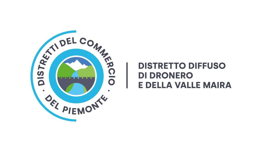 logo del Distretto Diffuso del Commercio di Dronero e Valle Maira