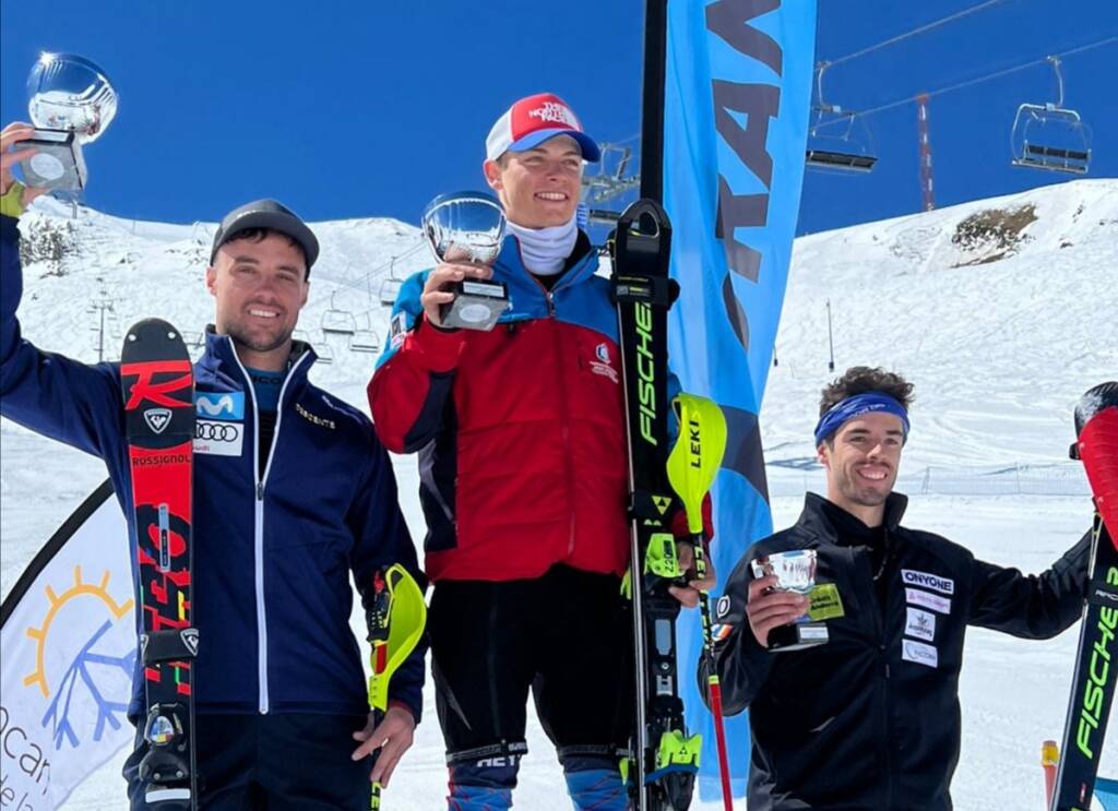 Fabio Allasina conquista il primo slalom dei campionati nazionali del Principato di Andorra