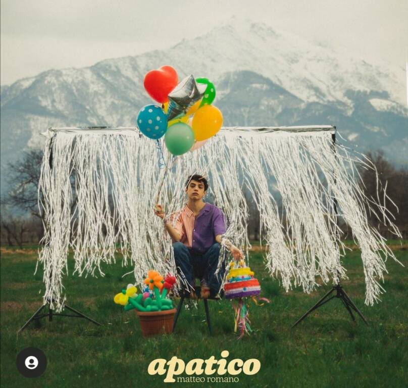 È online “Apatico”, il nuovo singolo di Matteo Romano