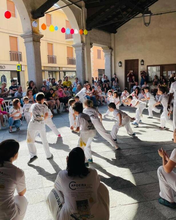 Costigliole Saluzzo giornata del gioco festival di Capoeira pedagico