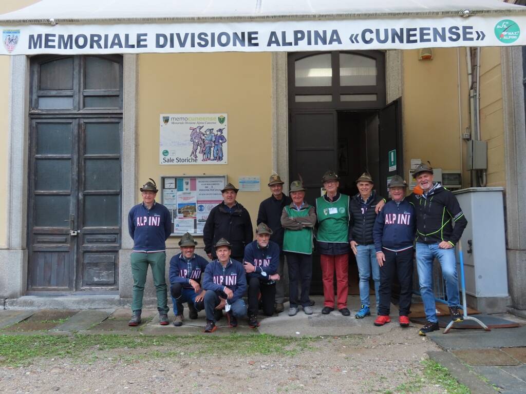 Visita Alpini del Gruppo “Saluzzo” al Memoriale