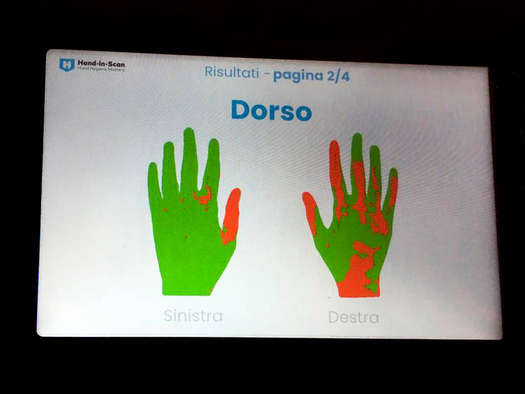 Igiene delle mani: l’ospedale di Verduno punta sull’innovazione con lo scanner digitale
