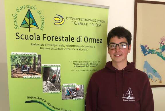 Studia a Ormea il “Miglior studente” tra gli iscritti alle Scuole agrarie forestali d’Italia