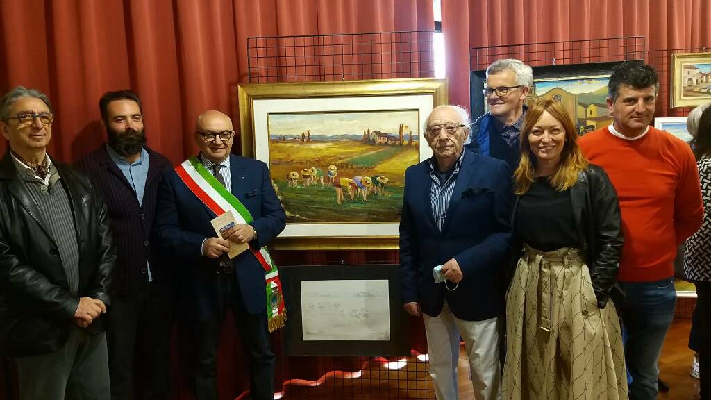 Aperta la mostra di pittura dedicata all’artista morettese Romano Galetto