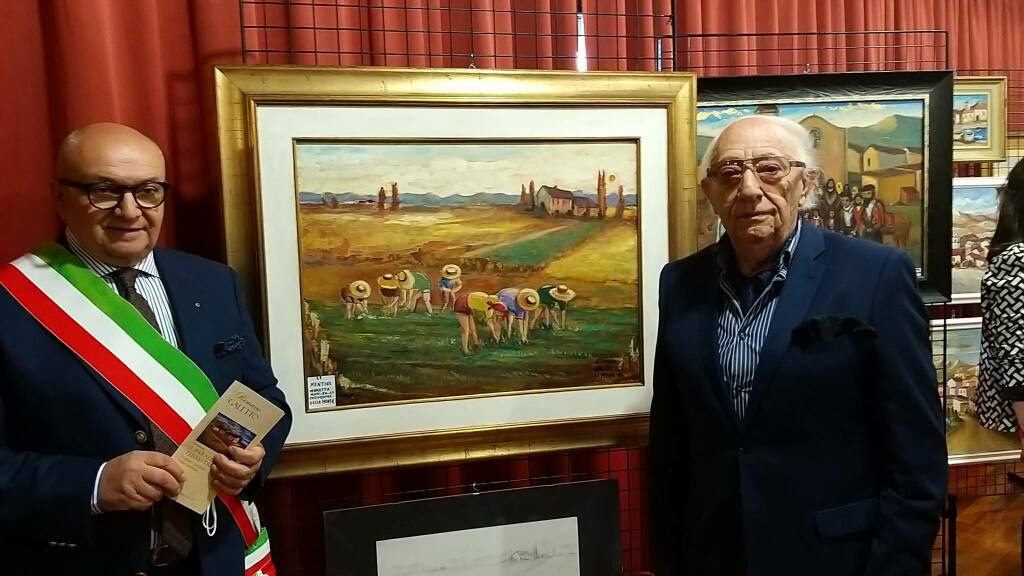 Aperta la mostra di pittura dedicata all’artista morettese Romano Galetto