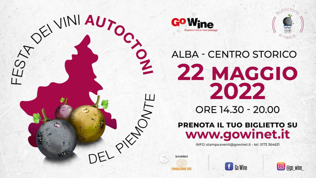 Ad Alba torna la Festa dei Vini Autoctoni del Piemonte di Go Wine