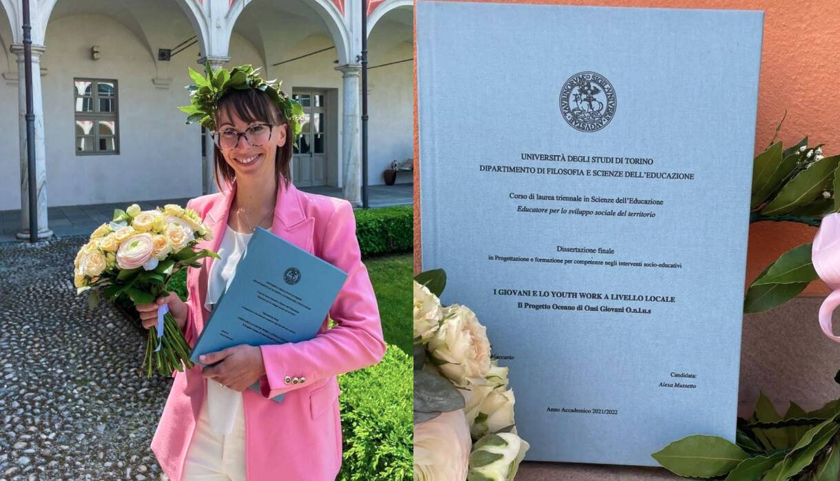 Alexa Mussetto si è laureata in Scienze dell’educazione a Savigliano