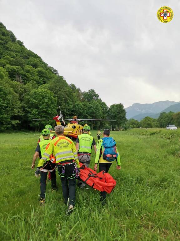 Cade in mountain bike a Chiusa Pesio in località Olocco: donna in ospedale in codice giallo