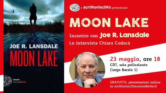 Joe R. Lansdale sarà questo pomeriggio a Cuneo per incontrare i suoi lettori