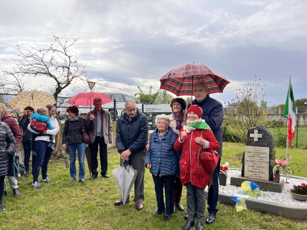 Inaugurato il Giardino dedicato alle vittime delle stragi nazi-fasciste a Cerialdo