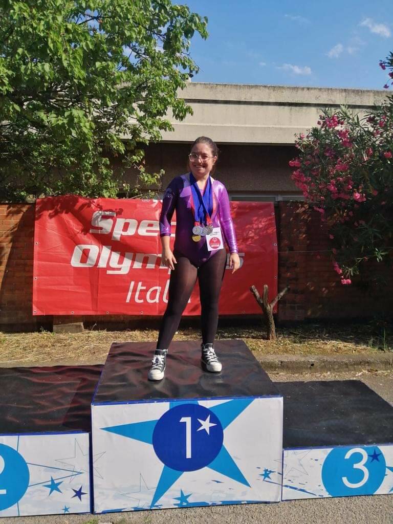La ginnasta chiusana Annalucia Ellena conquista 5 medaglie ai Giochi Nazionali Estivi  Special Olympics
