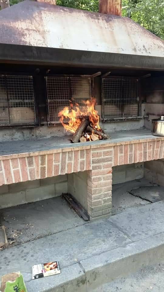 Area barbecue Santa Cristina costigliole saluzzo 