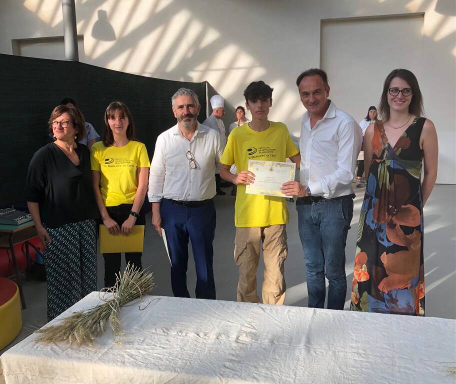 Inaugurato il nuovo Polo Agroalimentare Cebano: il logo è di un giovane studente di Bagnasco