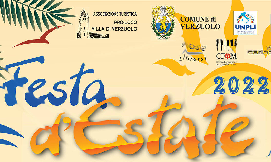 A Villa di Verzuolo c’è la Festa d’Estate 2022