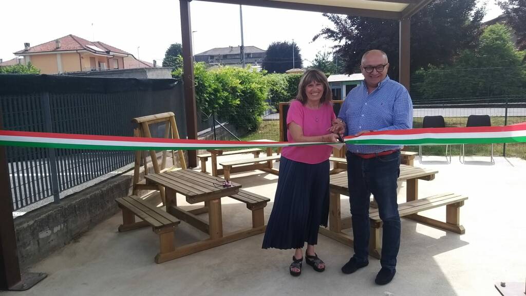 Moretta, inaugurate le aule outdoor alla scuola dell’infanzia