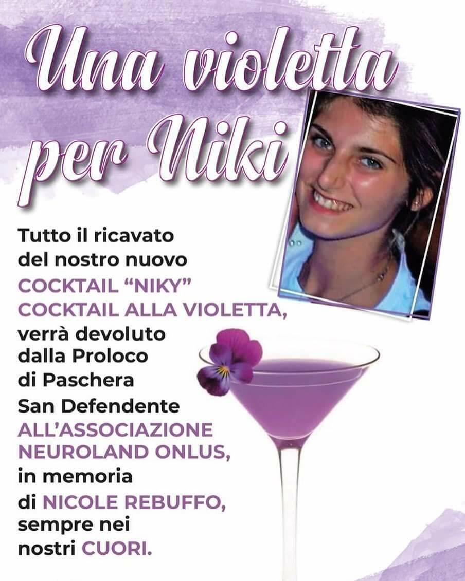 Alla festa a Paschera nasce il cocktail alla violetta “Niky”