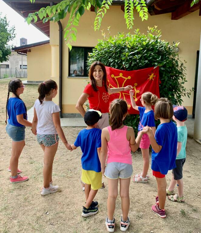 Daniela Mandrile insegna ai bambini