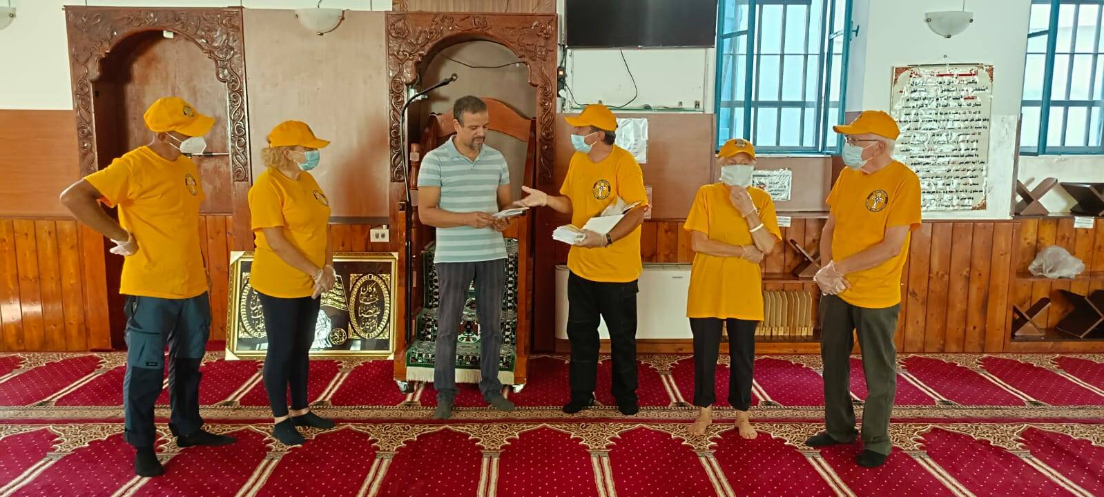 Ministri Volontari di Scientology sanificano la Moschea di Bra
