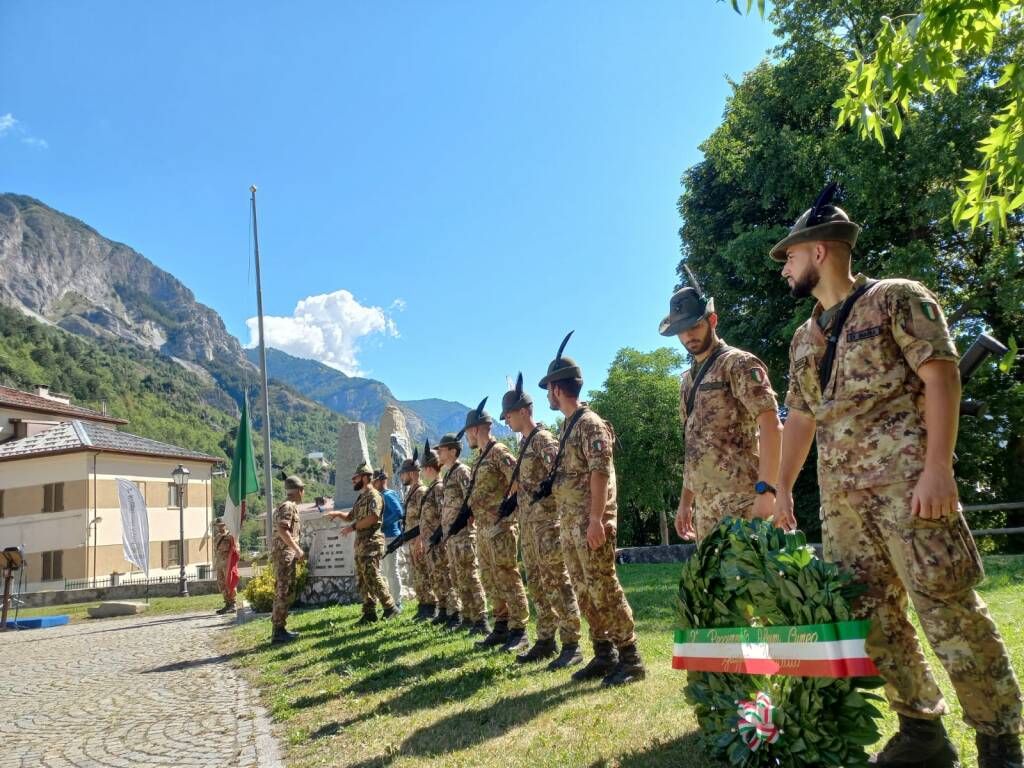 A Vinadio la Commemorazione ai caduti del 2° Reggimento Alpini