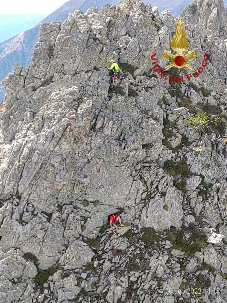 Incidente a Benevagienna ed escursionista bloccato in alta quota a Valdieri