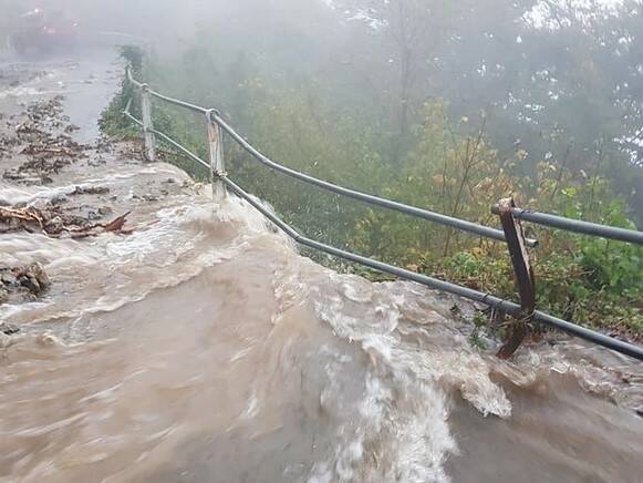 Alluvione del torrente Bormida nel 2019