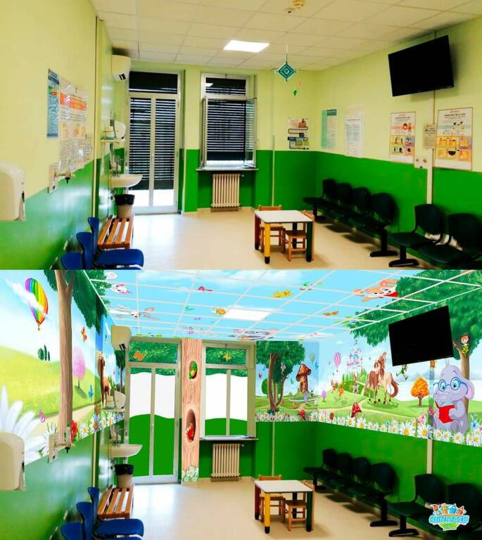 Il Pronto Soccorso della Pediatria di Cuneo diventerà un bosco incantato
