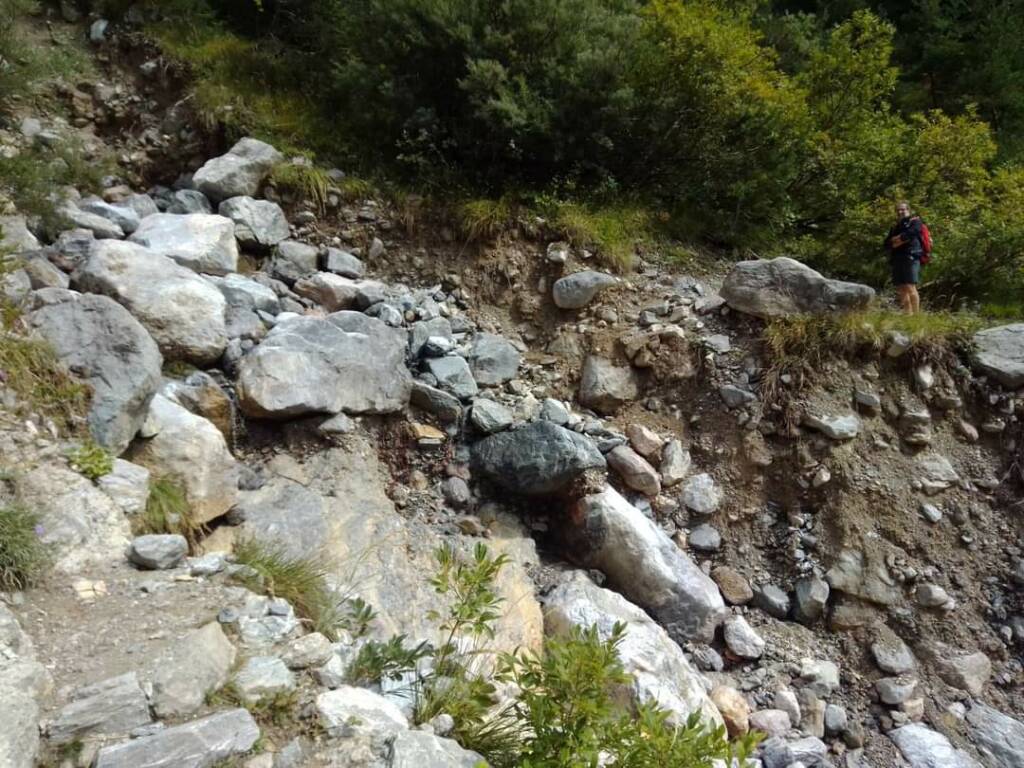 Pioggia e danni in Alta Val Tanaro