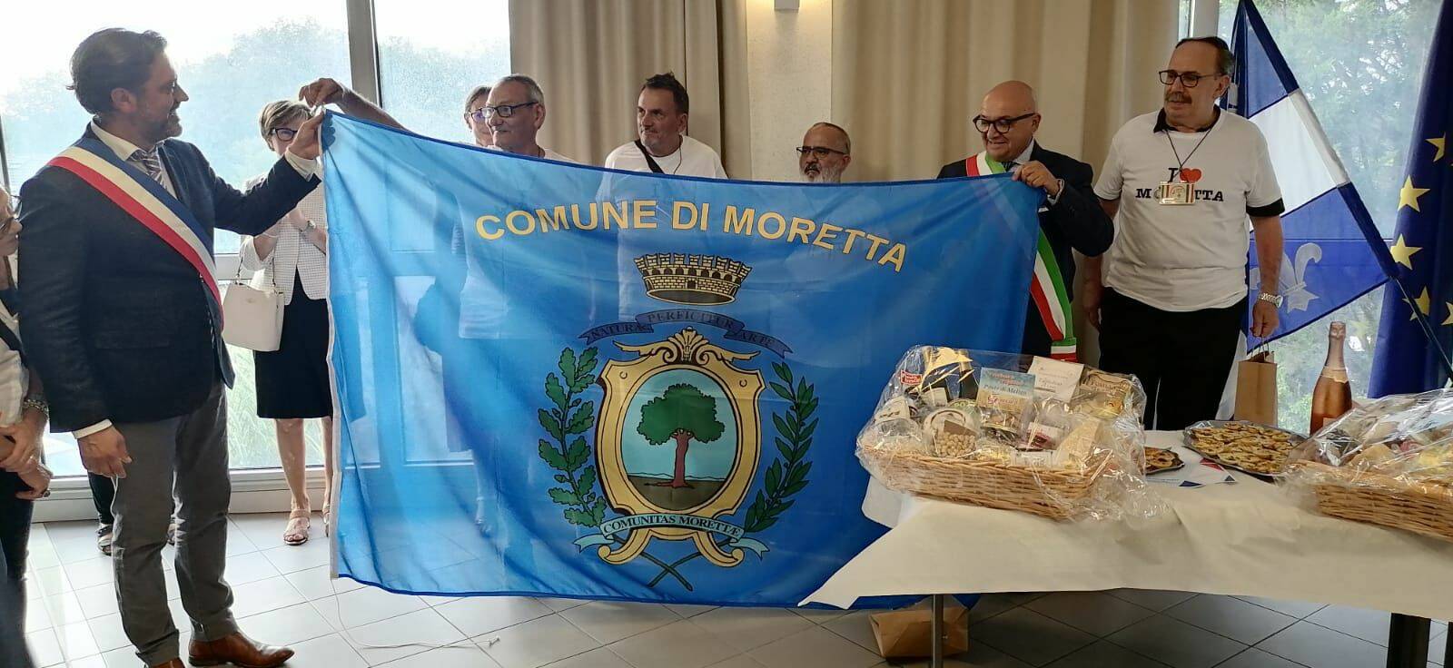 Moretta festeggia i 20 anni del gemellaggio con i francesi di Vuoneuil-sous-biard