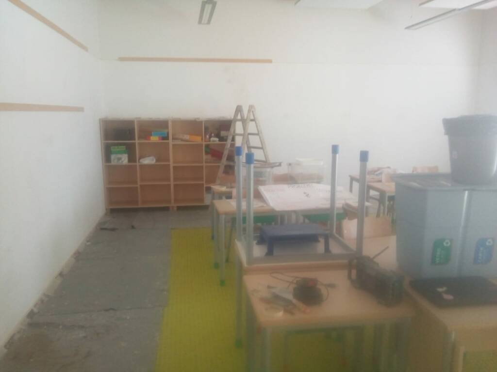 Terminati i lavori di manutenzione ordinaria e straordinaria nella scuola di Monterosso Grana