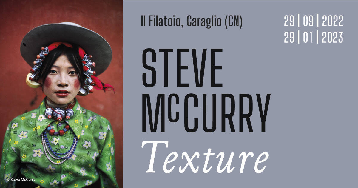 Al filatoio di Caraglio la mostra Steve McCurry Texture