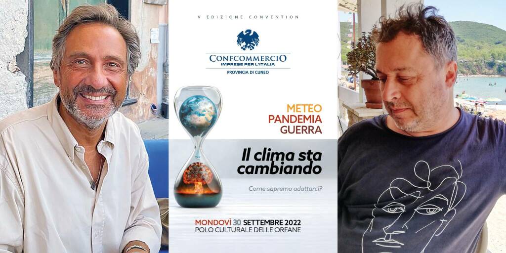 Mondovì, domani il confronto sul cambiamento climatico tra Mario Tozzi e Dario Padovan